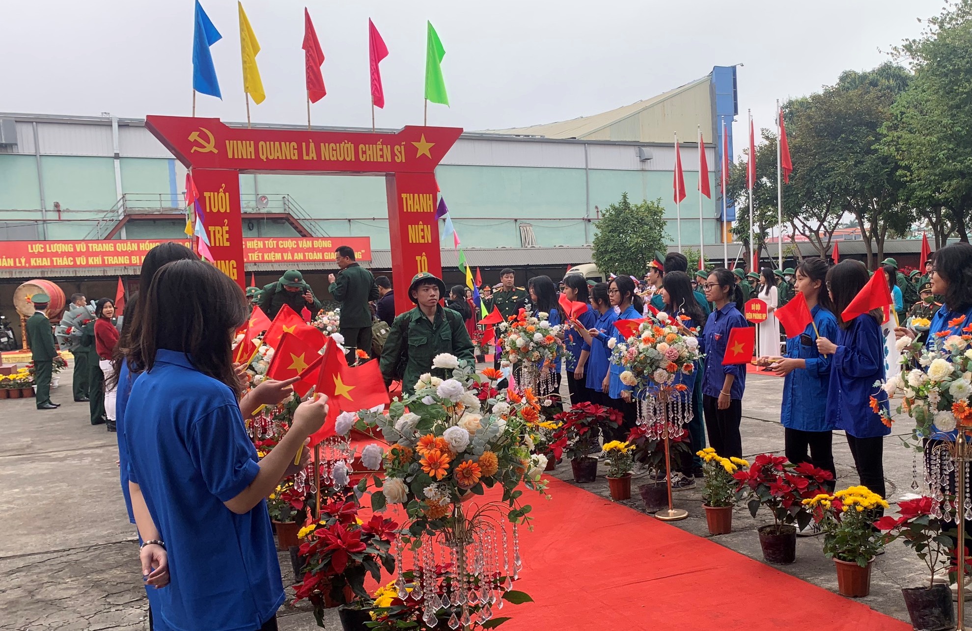 Công an phường Hùng Vương (quận Hồng Bàng): Vận động vượt chỉ tiêu công tác tuyển quân năm 2023